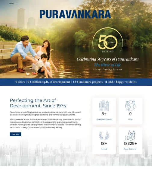 Purvanka Website