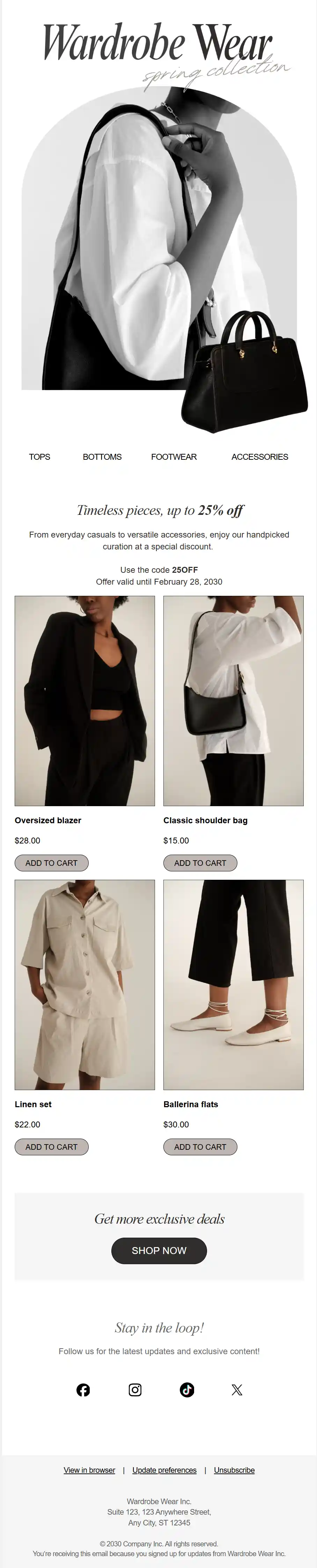 Fashion Promotion Design