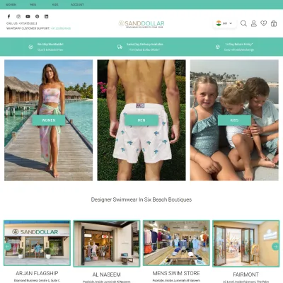 Sand Dollar Dubai Website