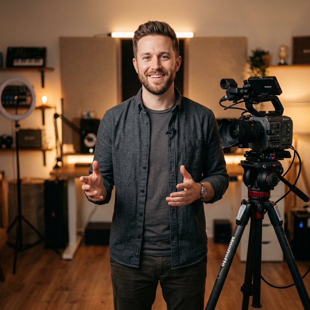 Video Presenter Portrait