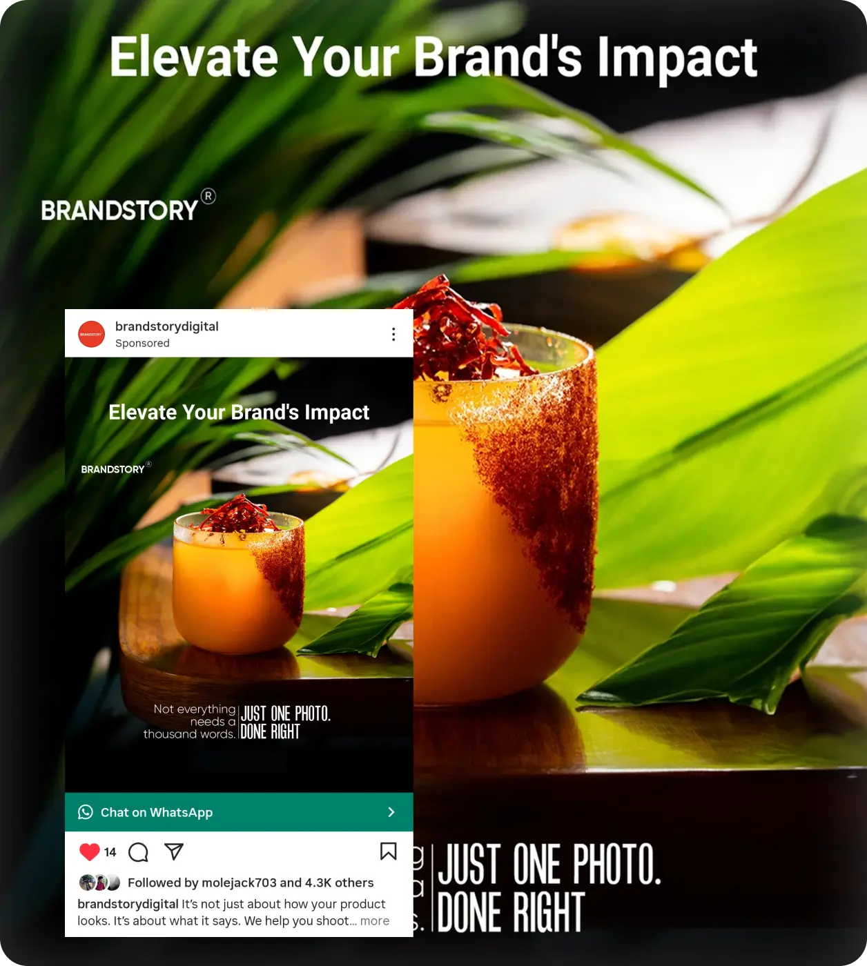 Social Media Creative Designed by BrandStory