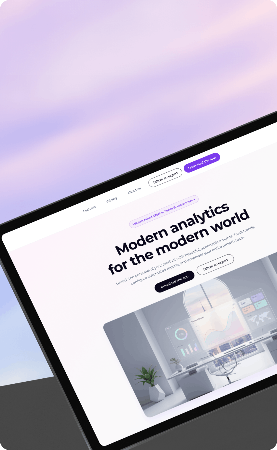 Websites design visual