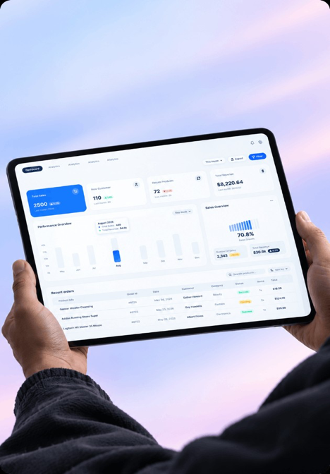 SaaS products design visual