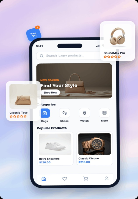eCommerce experiences design visual